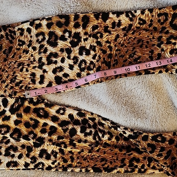 Leopard Flare Boho Pants - Picture 10 of 12